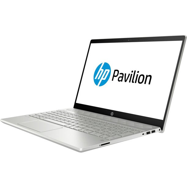 HP Pavilion - 15-cs0093ca FHD IPS 1920 x 1080 15.6" Touchscreen Display Intel Core i7-8550U 1.8 GHz 12 GB RAM 1 TB HDD + 16 GB Optane, HDMI, 1.2 DP USB, Wifi & LAN, Windows 10 Home - Silver