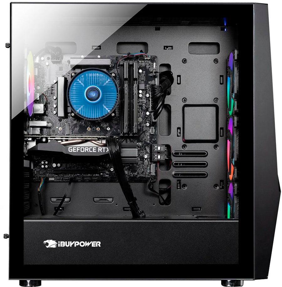 iBUYPOWER SlateMR Gaming Desktop i7-11700F 16GB 480GB SSD + 1TB HDD Ge